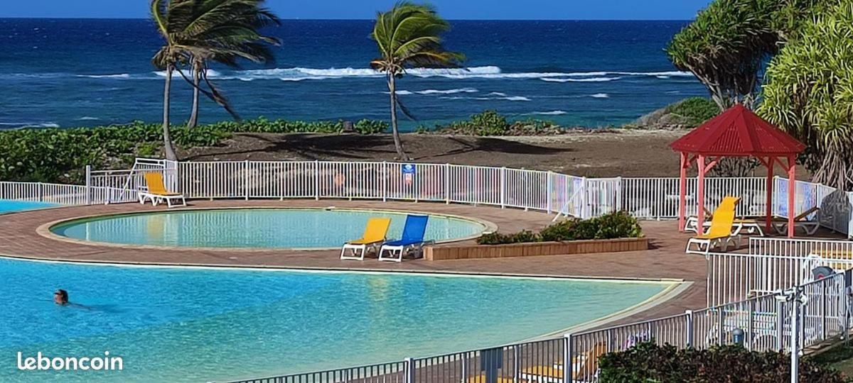 Ti.Maanga Vue Mer Pieds Dans L'Eau Saint-Francois  Exteriér fotografie